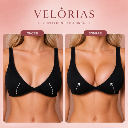 Velorias™ Çift Taraflı Yapışkanlı Ekstra Dolgulu Push-Up Göğüs Pedi